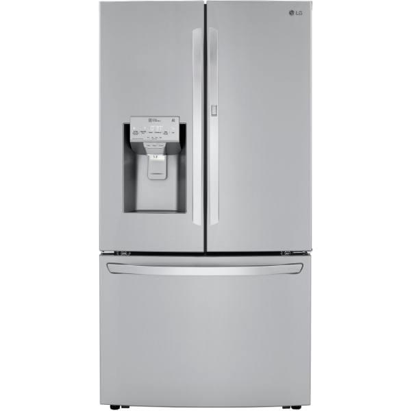 LG 30-Cu. Ft. 3-Door French Door Refrigerator in Stainless S