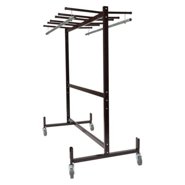 National Public Seating® Table And Chair Storage Truck With Checkerette Bars