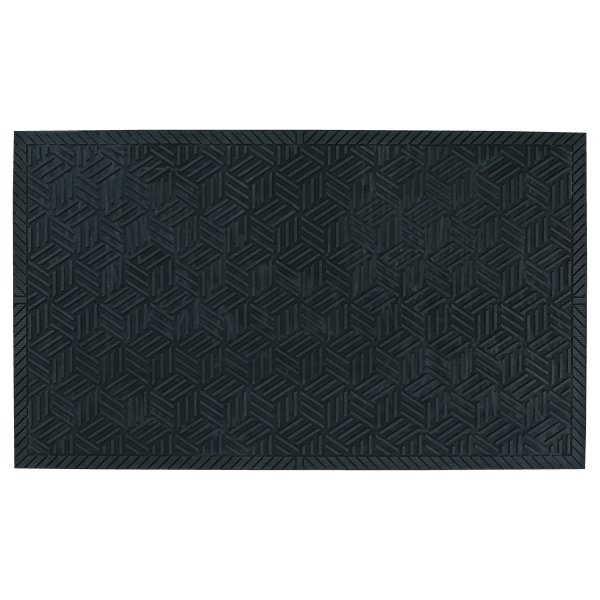 SuperScrape Floor Mat 3ft x 5ft Black