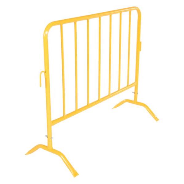 Vestil Yellow Barrier 48inch With Curved Feet