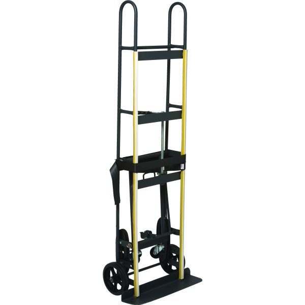 Milwaukee Appliance Hand Truck, Steel, Retractable Wheels, Tilt-Back Feature