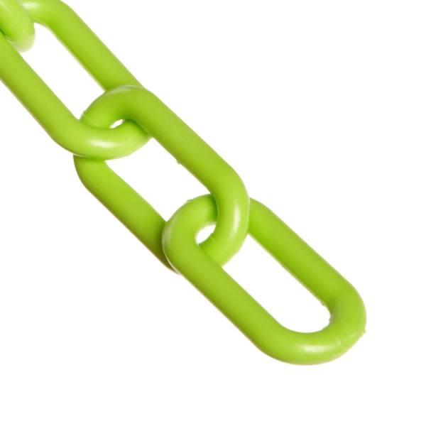 Mr. Chain 1 Inch  X 350 Foot Safety Green Plastic Barrier Chain In A Pail