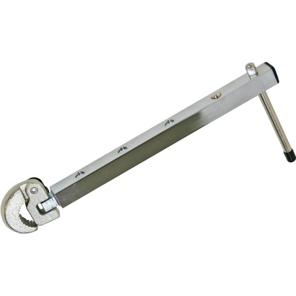 Telescoping Basin Wrench, Shaft Adjusts From 10" To 17"