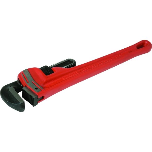 Superior Tool® 14" Heavy-Duty Pipe Wrench, Cast Iron, 2" Jaw