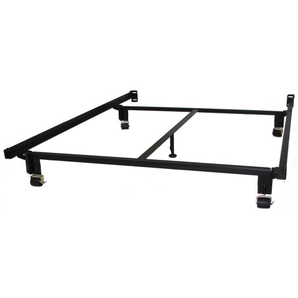 Hollywood Bed Frame Eco-Matic Bed Frame For Full & Full XL, Rug Rollers