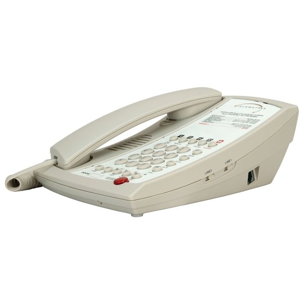 TELEMATRIX® ASH 3102MWD5 2-Line Speakerphone With 5-Guest Service Button