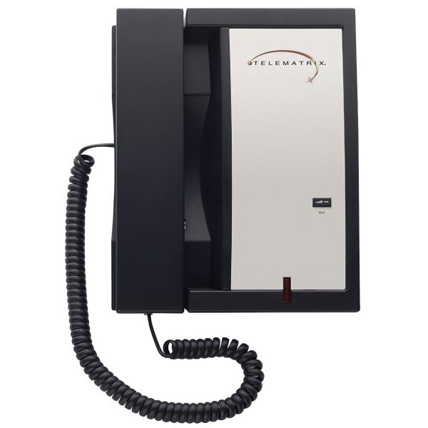 TELEMATRIX® 3300MWB Black Corded Basic Single Line Telephone