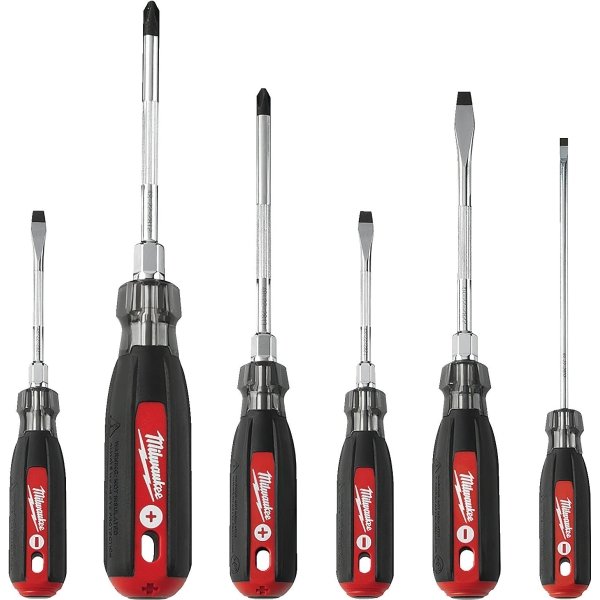 Milwaukee® Cushion Grip Screwdriver Kit Package Of 6