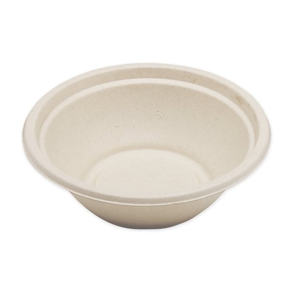 World Centric Fiber Bowls, 24 oz, 7.4" Diameter x 2.3"h, Natural, Case Of 500