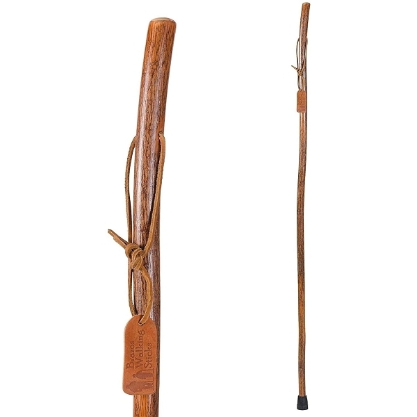 Brazos 58 Free Form Hickory Handcrafted Wood Walking Stick Made In The Usa Rlw Supply Co 4001