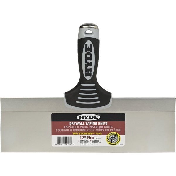 Hyde 09373 12" Pro Stainless Taping Knife, Package Of 5