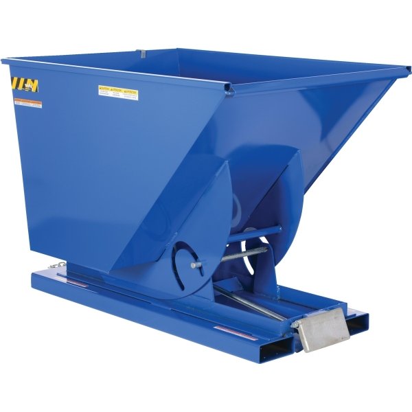 Vestil Self-Dumping Hopper Light Duty 1.5 Cubic Yards 2,000 Pounds Capacity