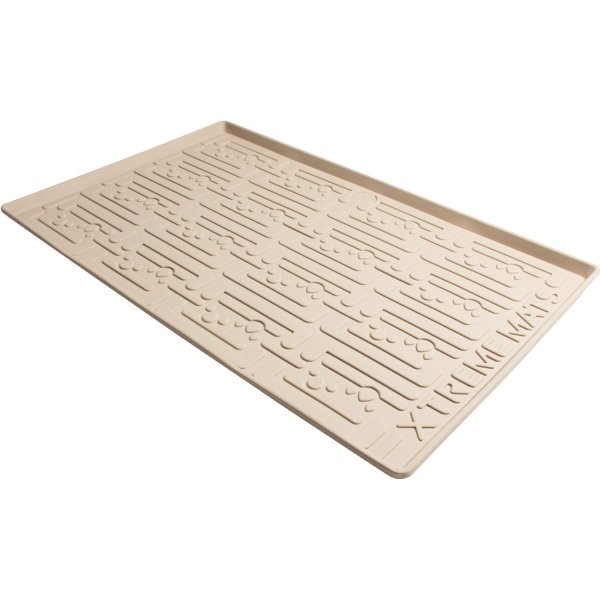 Xtreme Mats Under Sink Kitchen Cabinet Mat, Beige 31" X 22