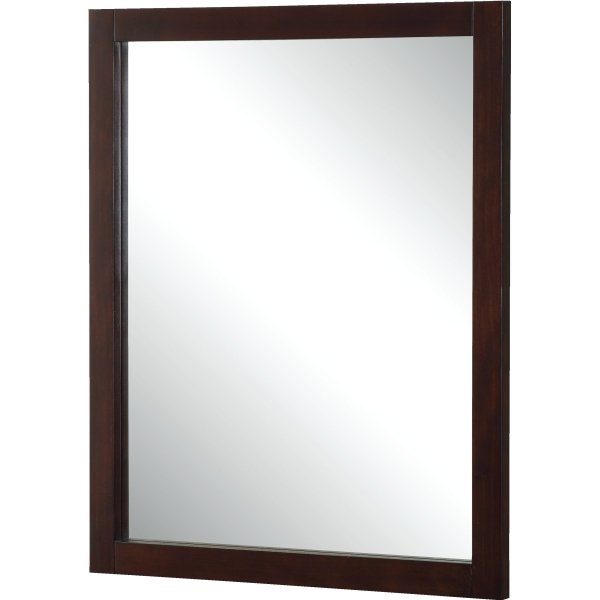 Seasons® 26x30 Espresso Framed Mirror