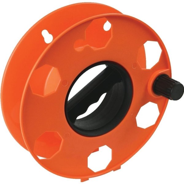 Prime Wire & Cable® Portable 100 ft Cord Storage Wheel (Orange) | RLW ...