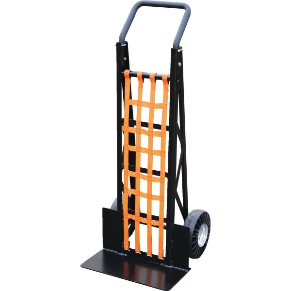 Vestil 660 lb Capacity Black Steel Arctic Grip Hand Truck