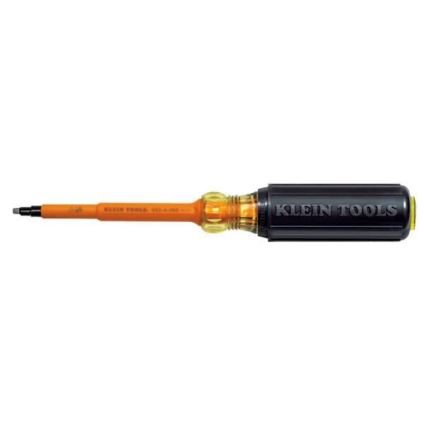 Klein Tools #2 Insulated Screwdriver 4 Inch Shank