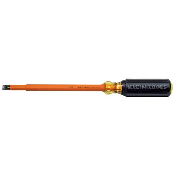 Klein Tools Screwdriver, Insulated, 3/8 Inch Cab 8 Inch