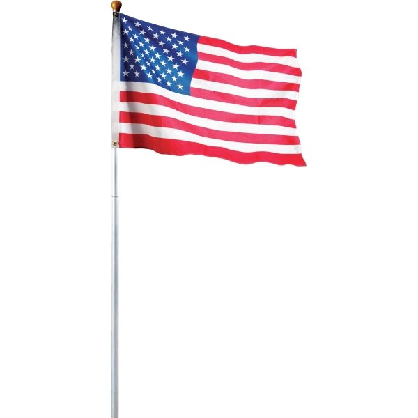 American Memorial Flag Set, 3' x 2'