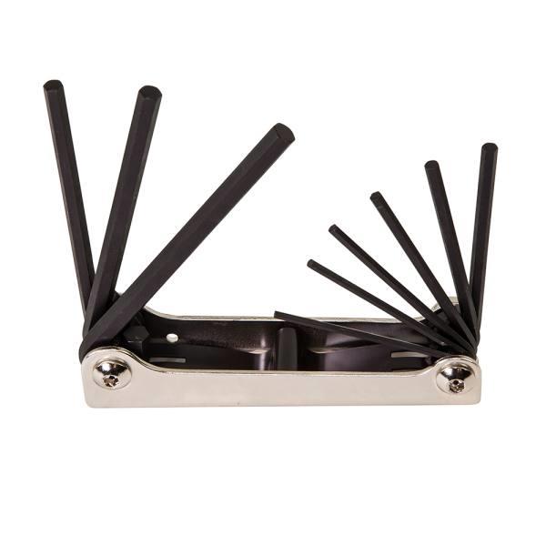 Klein Tools® Nine-Key Inch Folding Hex-Key Set