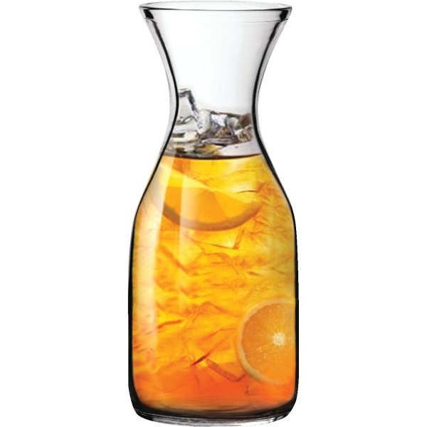 Thunder Group 34 Ounce/ 1.0 Liter Carafe - Polycarbonate - Traditional - Clear