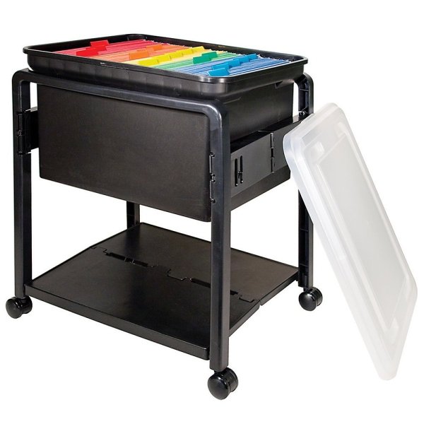 Innovative Storage Designs Fold 'N Roll Black Cart System