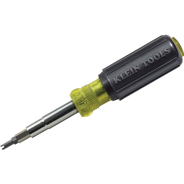 Klein Tools® 11-In-1 Screwdriver/Nut Driver With Schrader Valve Bit